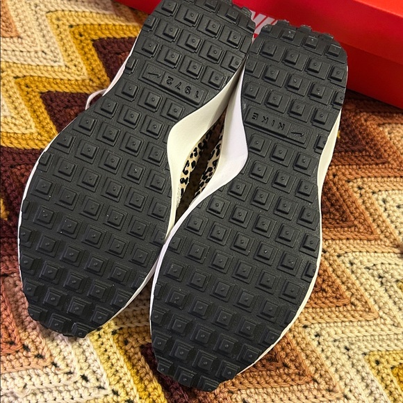 Nike New In Box Cream and Leopard Accent Sneakers - Picture 4 of 6